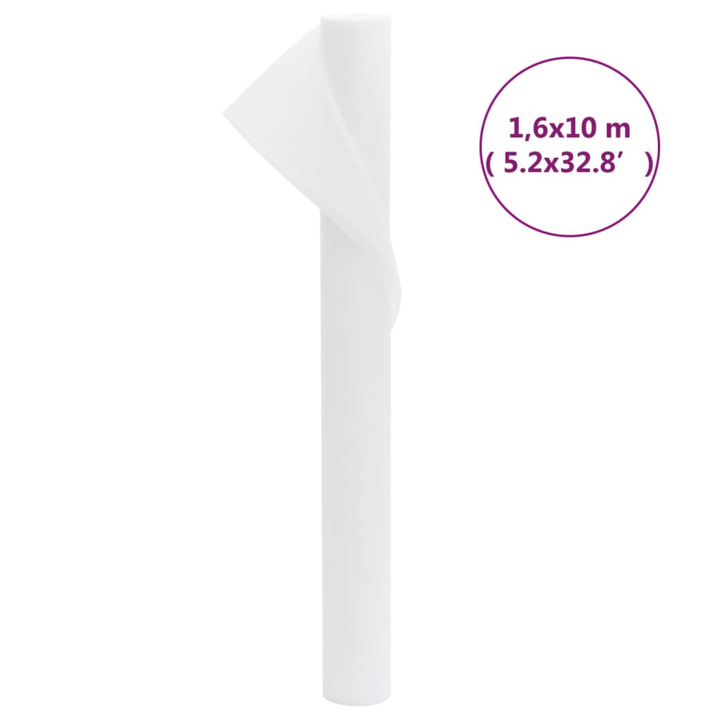 vidaXL Toison végétale 2 rouleaux 70 g/m² 10x1,6 m
