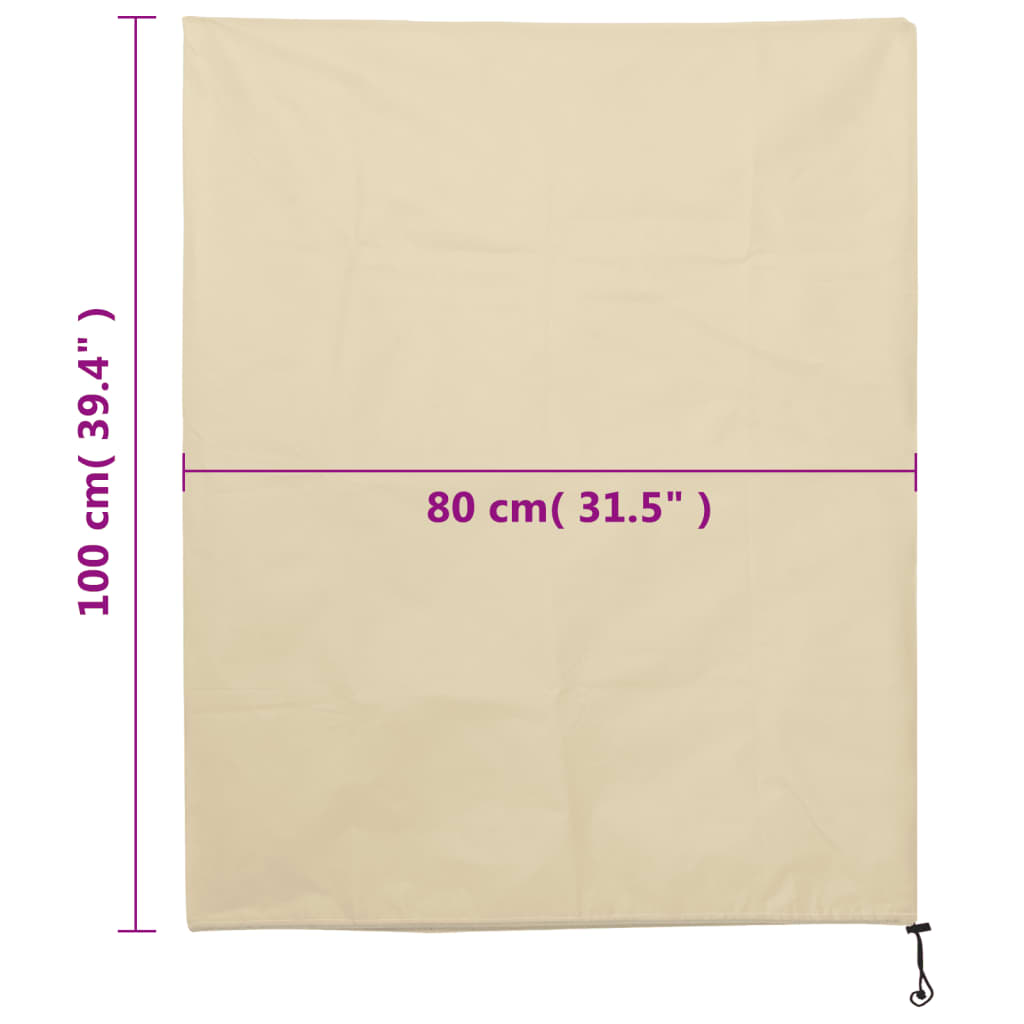vidaXL Housses de protection pour plantes avec cordon de serrage 8 pcs