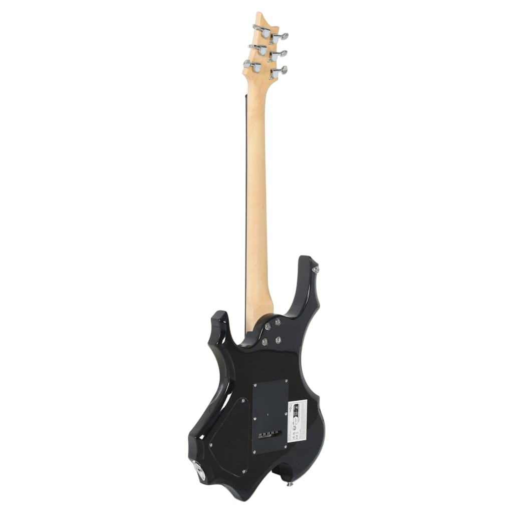 vidaXL Guitare électrique pour débutants et sac marron et noir 4/4 39"