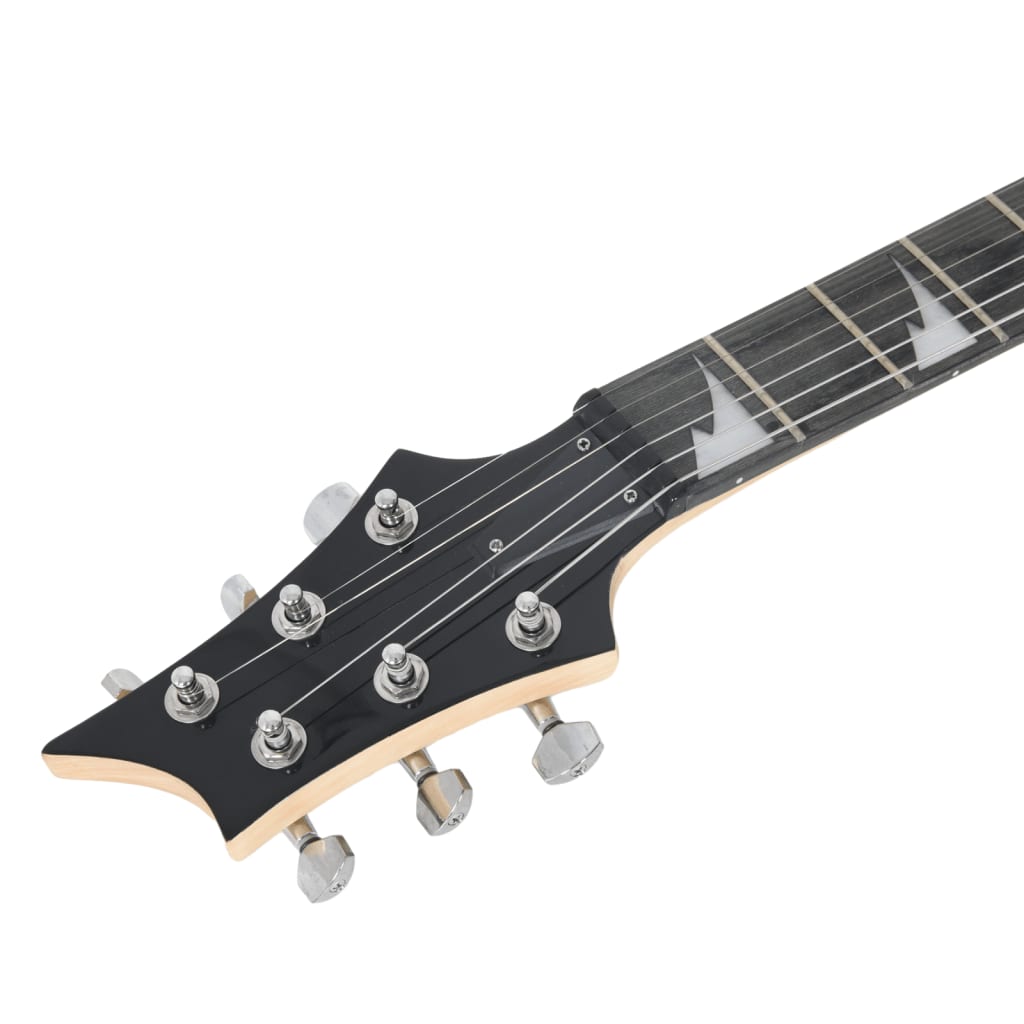vidaXL Guitare électrique pour débutants et sac marron et noir 4/4 39"