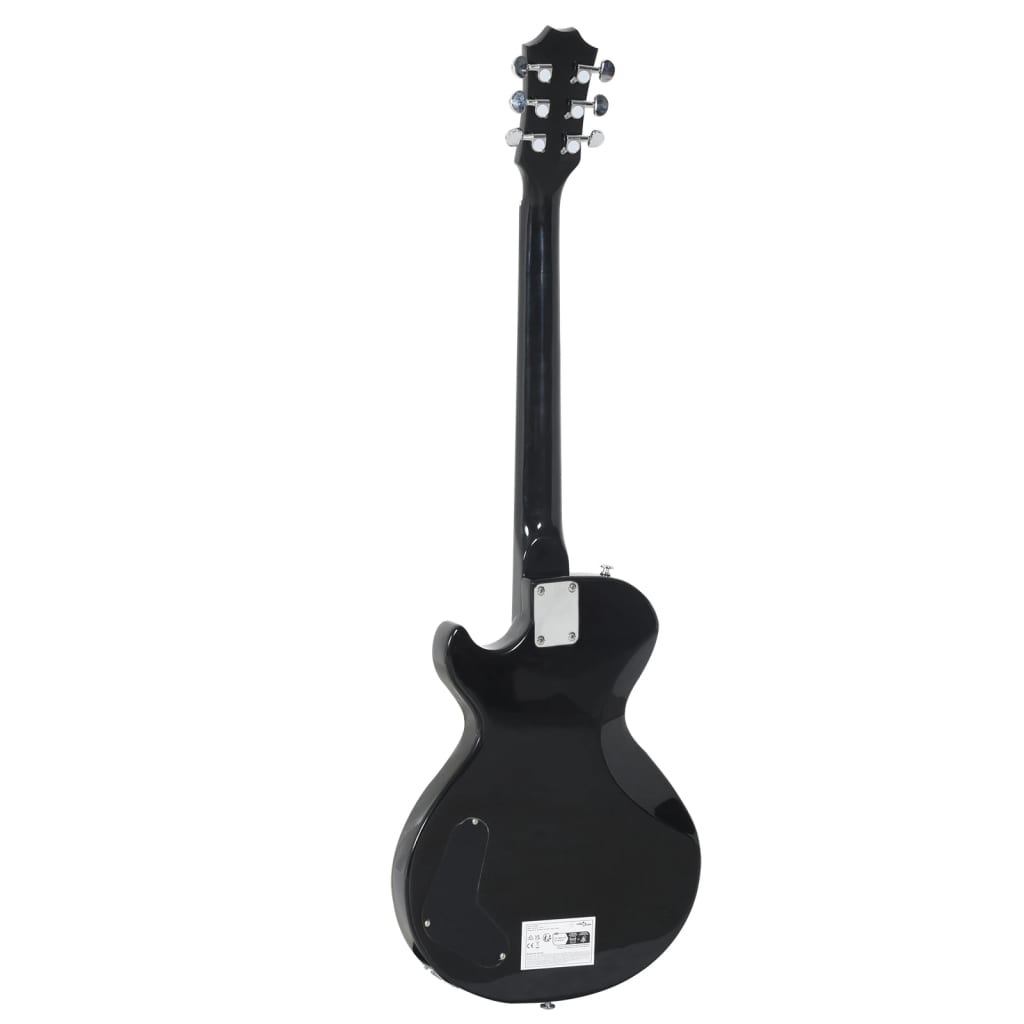 vidaXL Guitare électrique pour débutants et sac marron et noir 4/4 39"