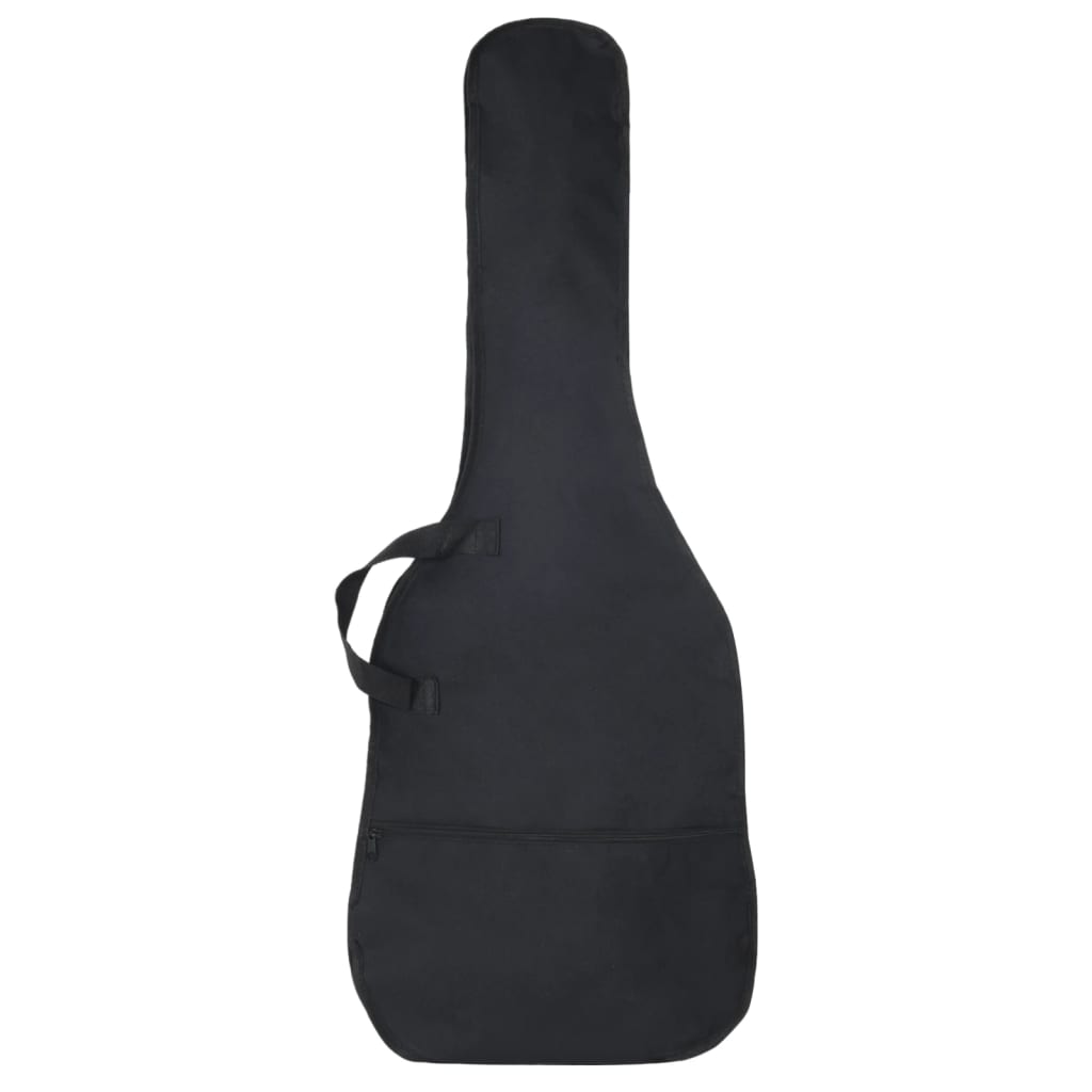 vidaXL Guitare électrique pour débutants et sac noir et doré 4/4 39"