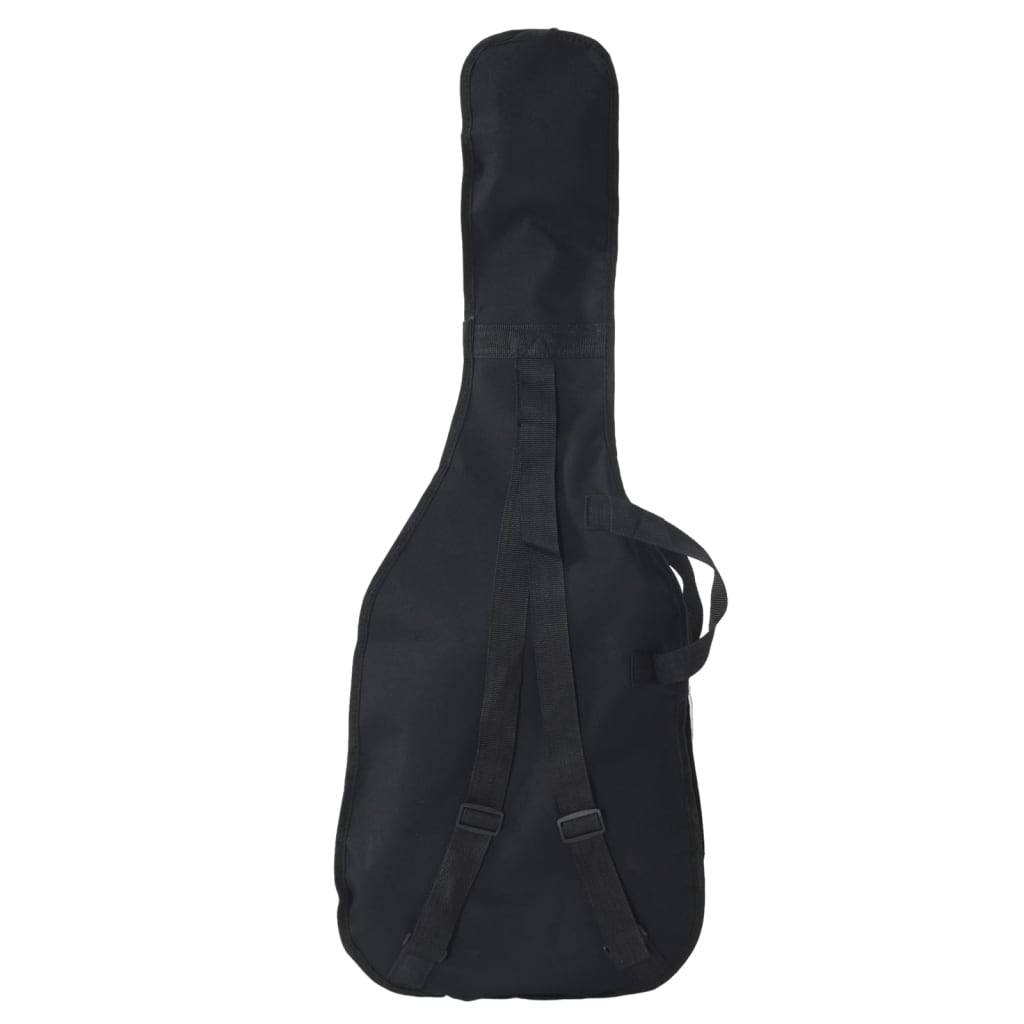 vidaXL Guitare électrique pour débutants et sac noir et doré 4/4 39"