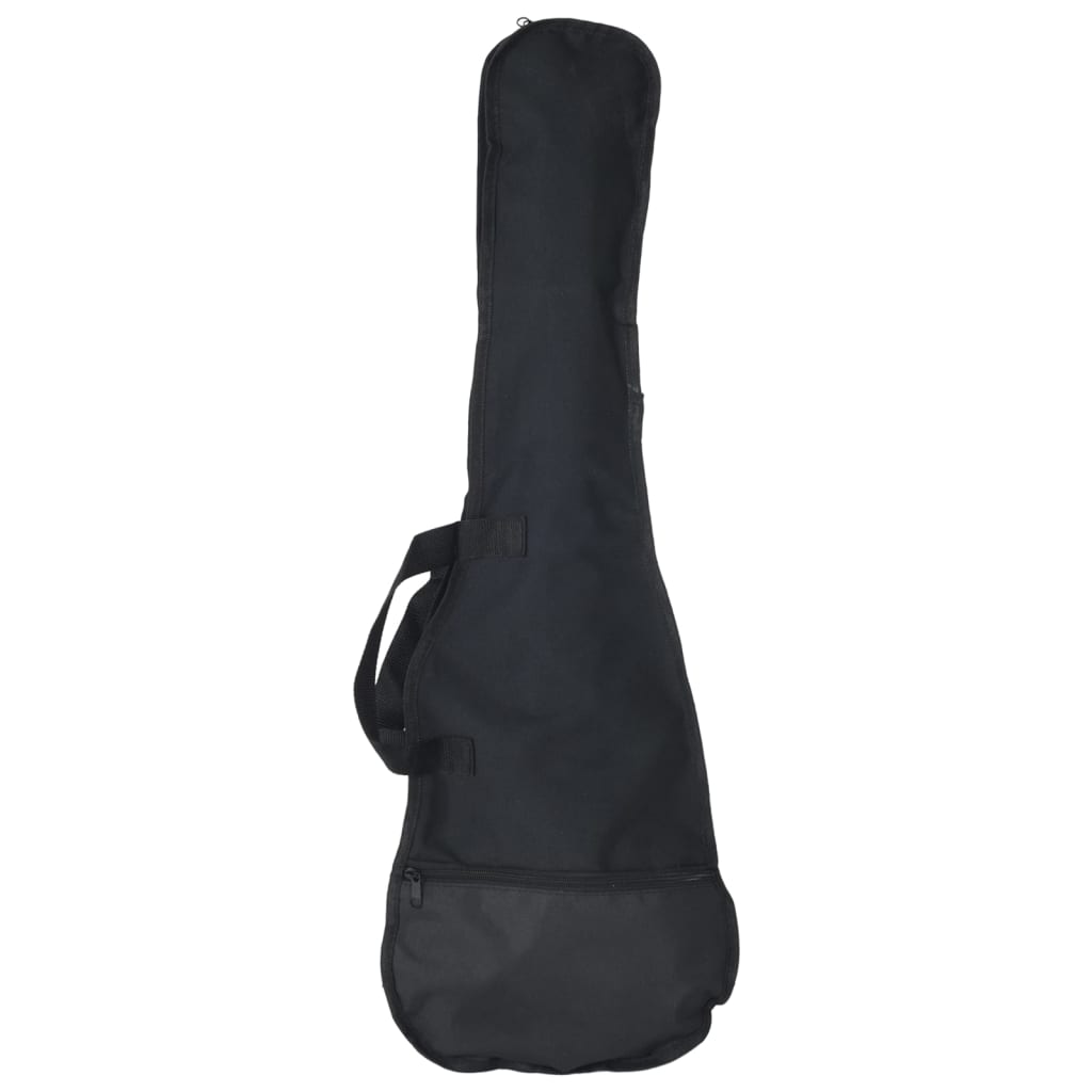 vidaXL Guitare électrique pour enfants et sac marron et blanc 3/4 30"