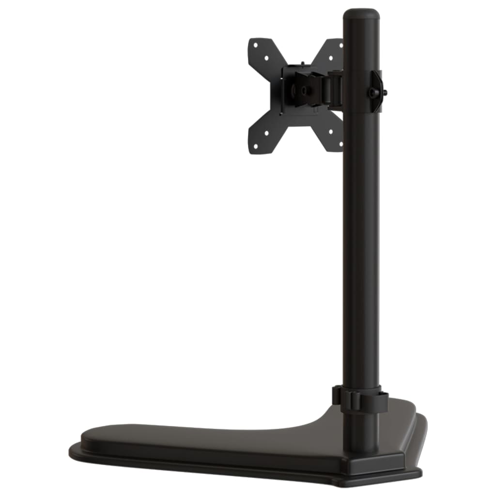 vidaXL Support de moniteur noir acier VESA 75/100 mm