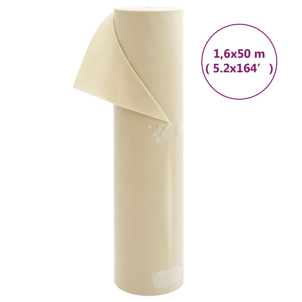 vidaXL Toison végétale 70 g/m² 50x1,6 m