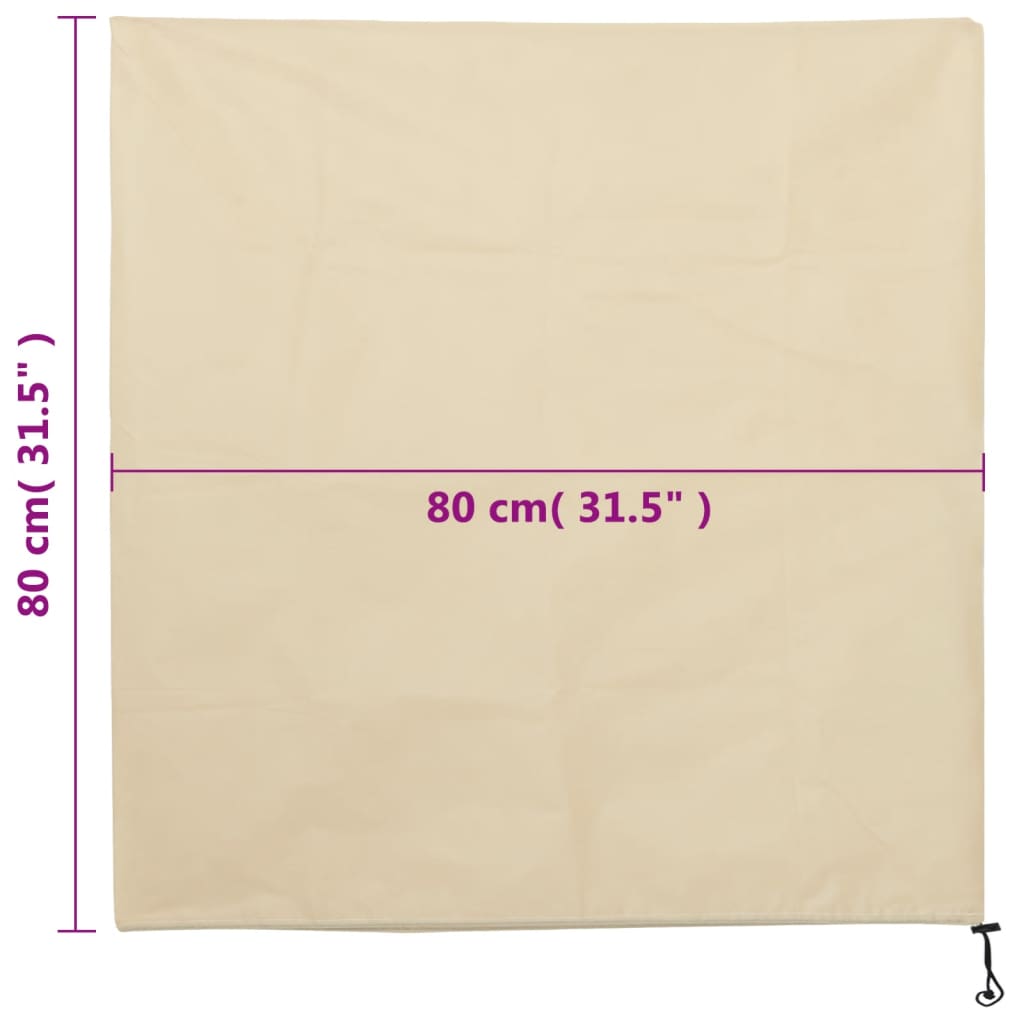 vidaXL Housses de protection pour plantes avec cordon de serrage 4 pcs