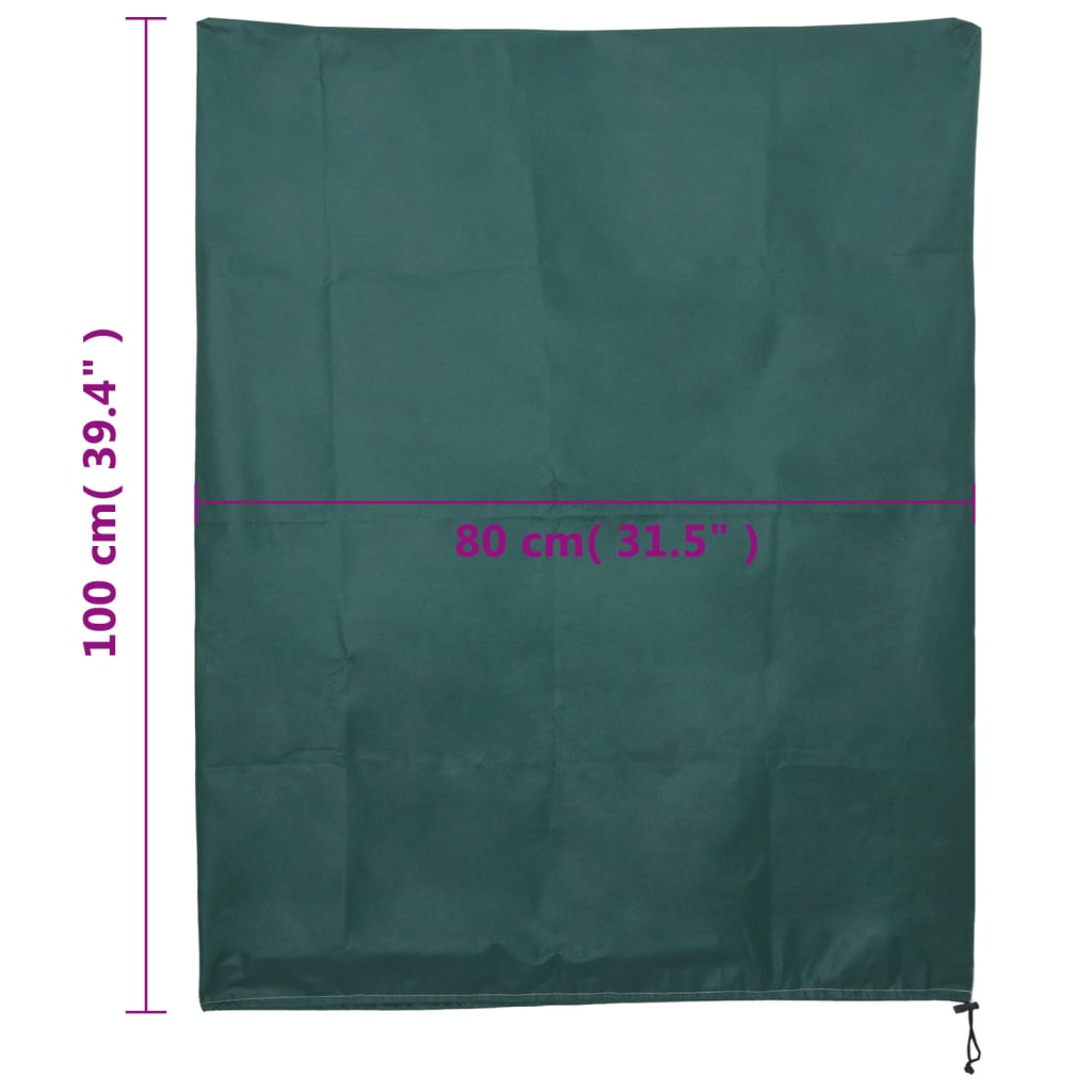 vidaXL Housses de protection pour plantes avec cordon de serrage 4 pcs