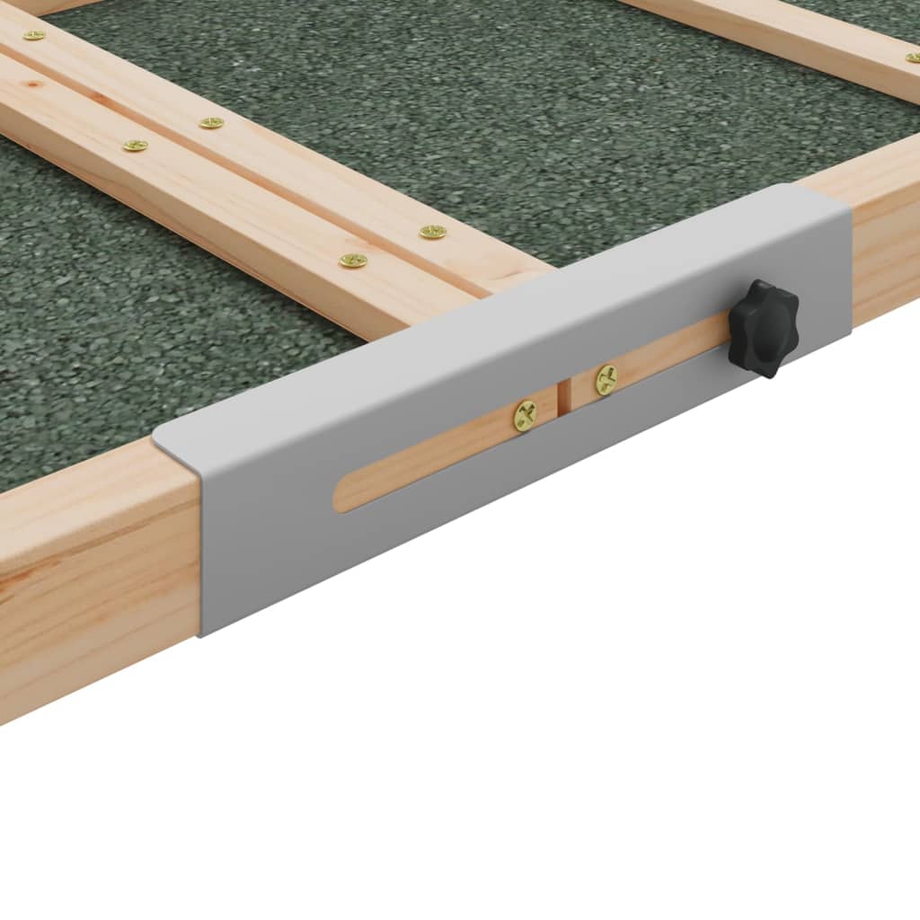 vidaXL Rampe pour chiens vert 120x30 cm bois de sapin solide