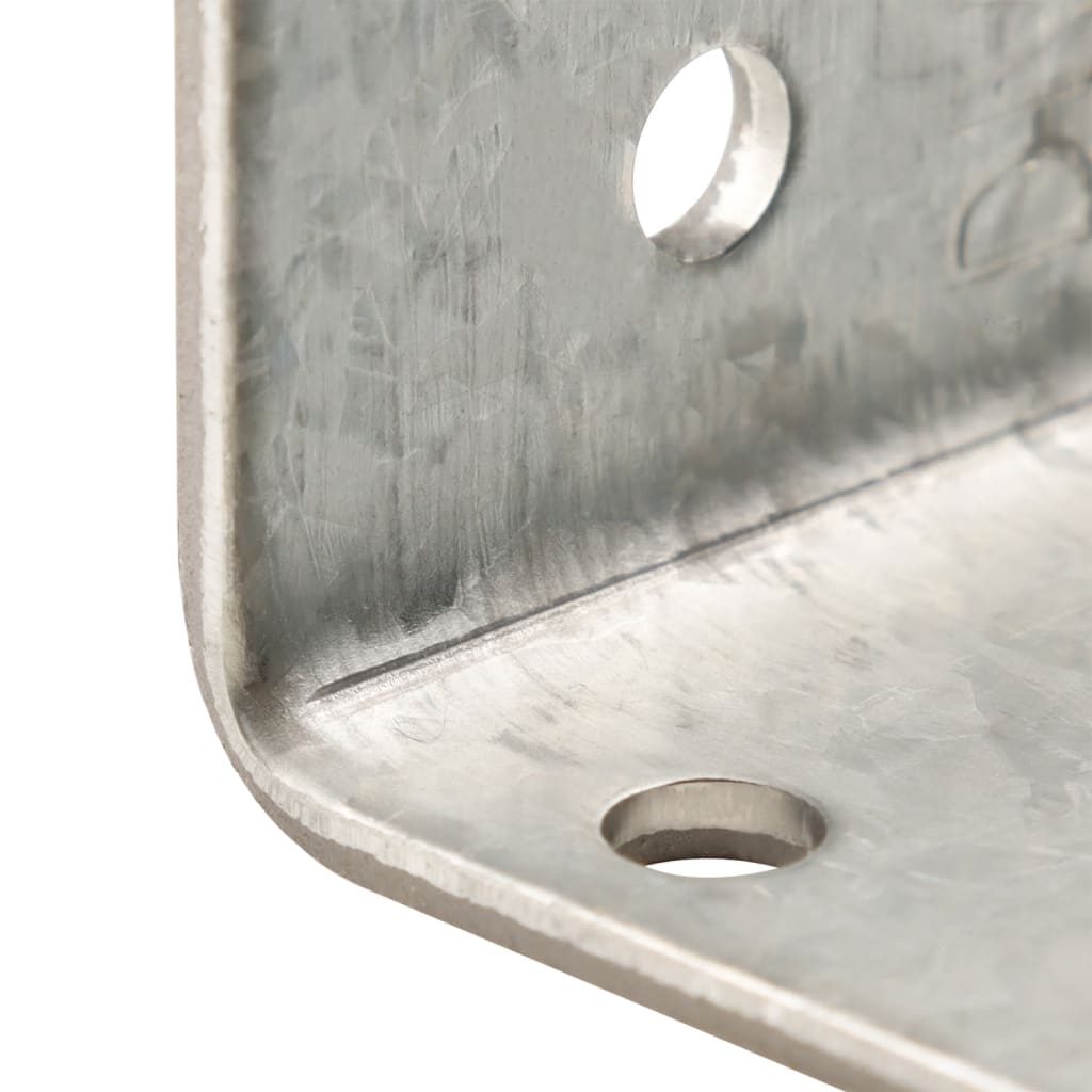 vidaXL Équerres de fixation 150 pcs 2 mm 30x25x30 mm acier galvanisé
