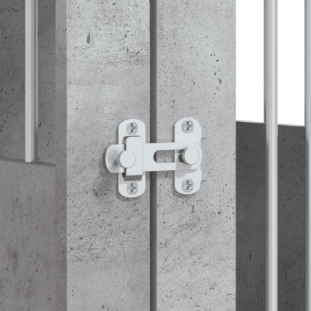 vidaXL Meuble de cage pour chiens gris béton 55x80x68 cm