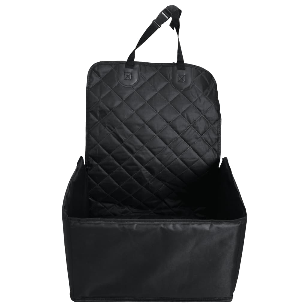 vidaXL Siège de voiture pour chien noir 45x45x25/55 cm