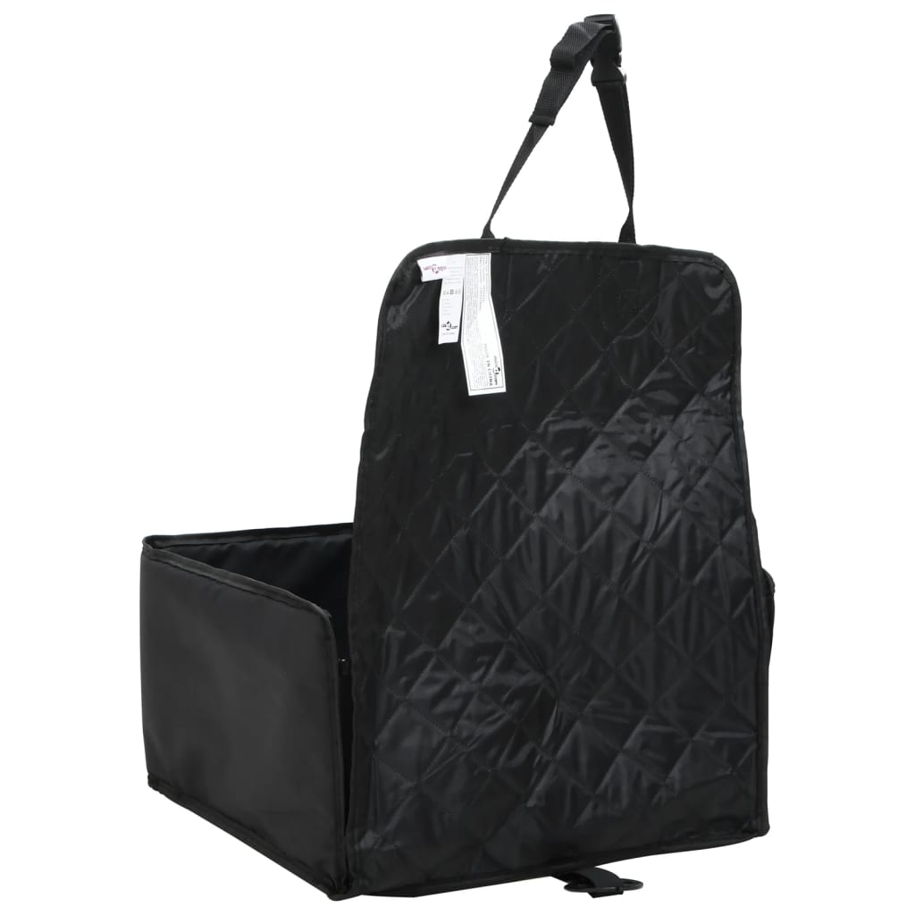 vidaXL Siège de voiture pour chien noir 45x45x25/55 cm
