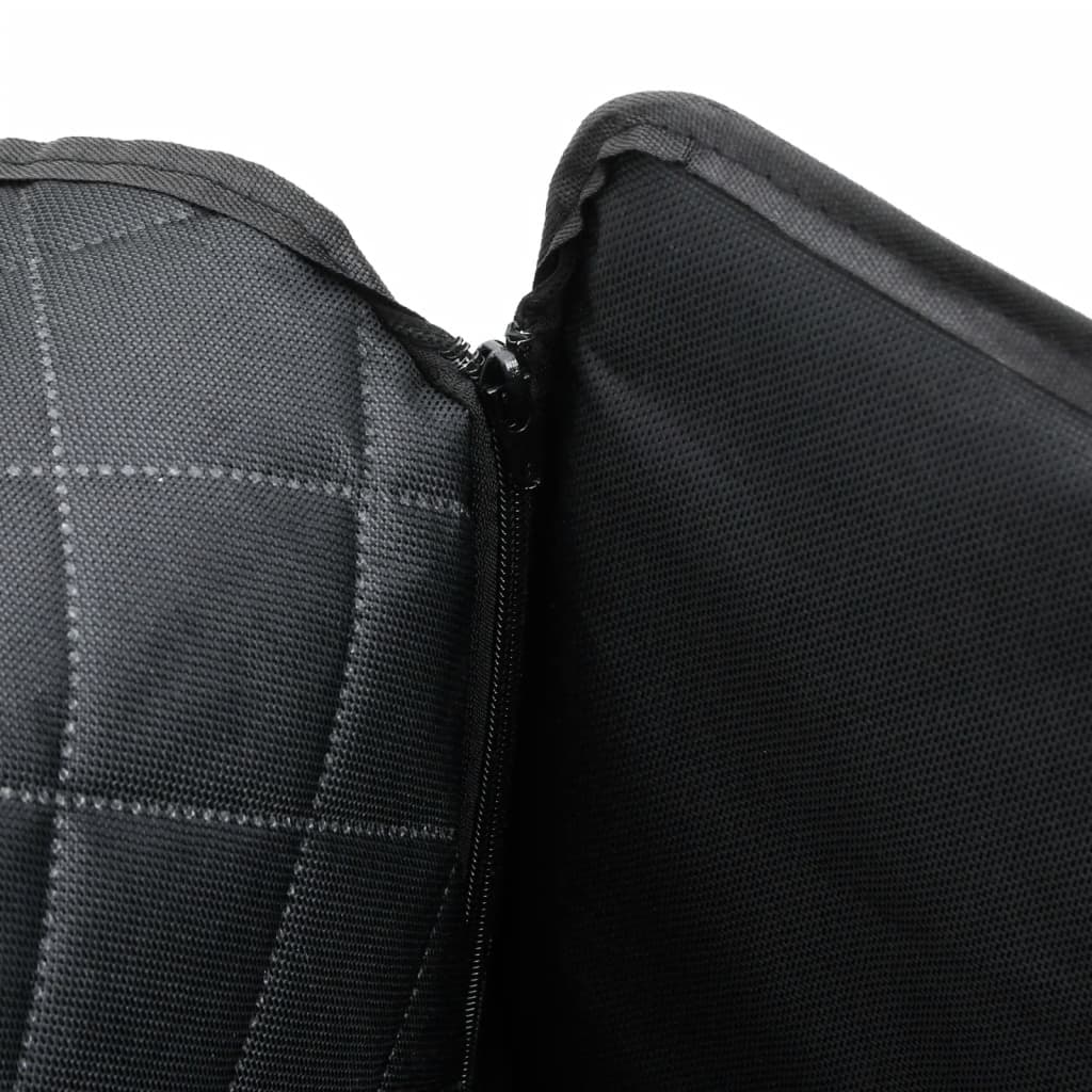 vidaXL Siège de voiture pour chien noir 45x45x25/55 cm