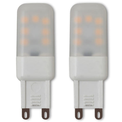 vidaXL Plafonnier avec 3 ampoules LED G9 120 W
