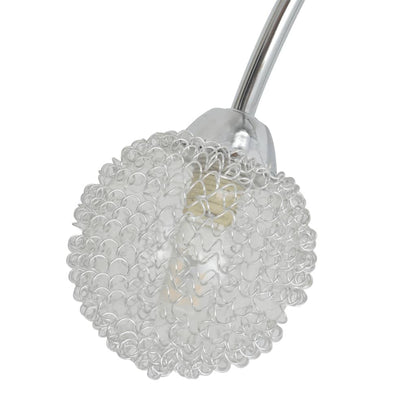 vidaXL Plafonnier avec 6 ampoules LED G9 240 W