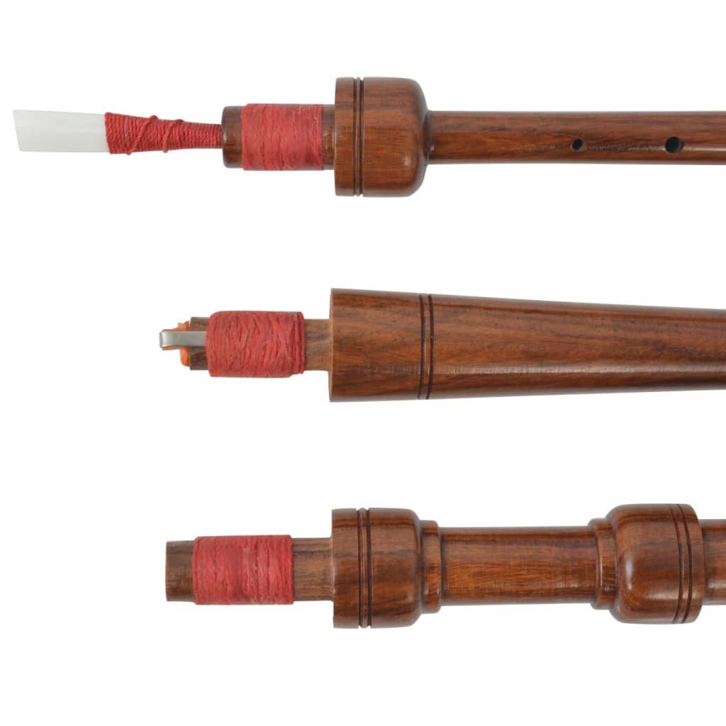 vidaXL Cornemuse écossaise Great Highland d'enfants tartan rouge