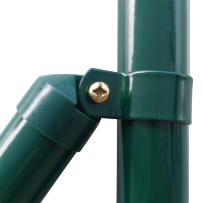 vidaXL Clôture Euro Acier 10 x 1,7 m Vert