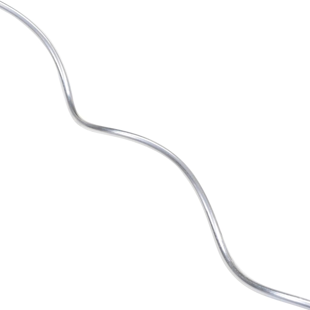 vidaXL Supports de plantes en spirale 50 pcs Acier galvanisé 170 cm