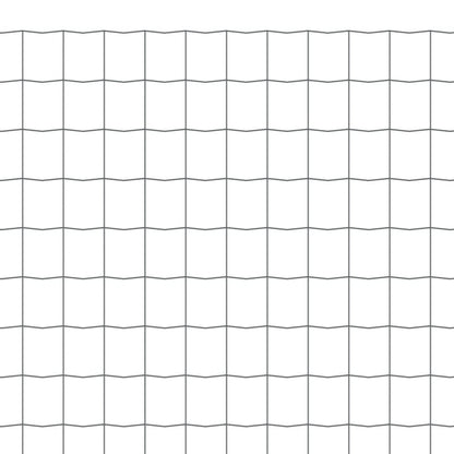 vidaXL Clôture Euro Acier 25 x 1,2 m Gris