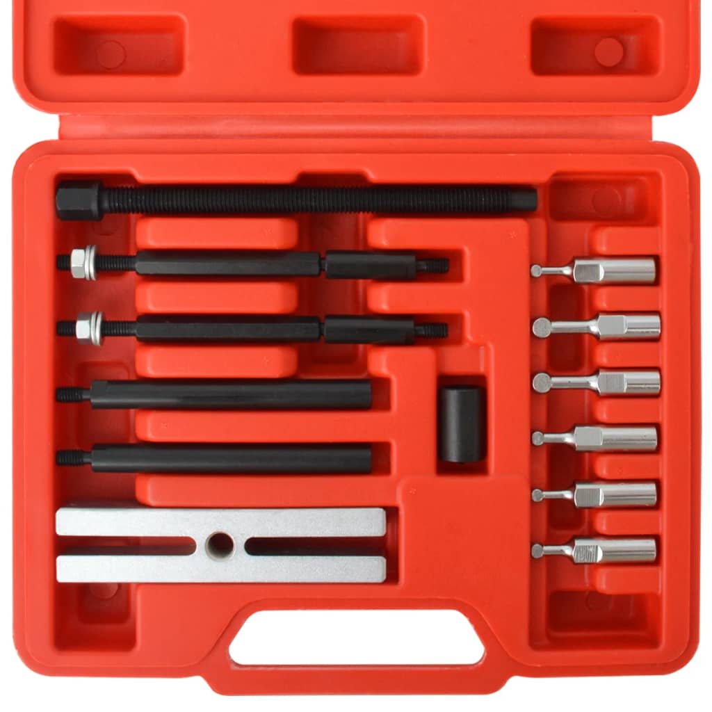 vidaXL Kit d'extracteurs de roulements de petit insert 16 pièces