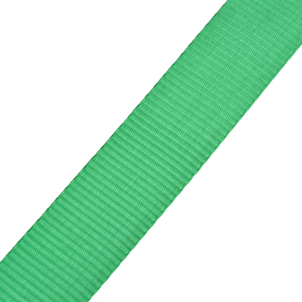 vidaXL Corde lâche pour slackline 15 m x 50 mm 150 kg Vert