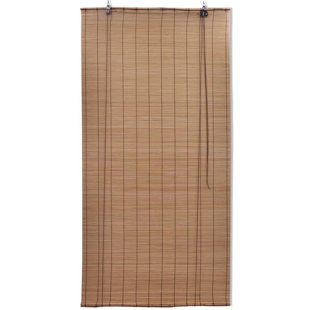 vidaXL Store roulant en bambou 100x220 cm Marron