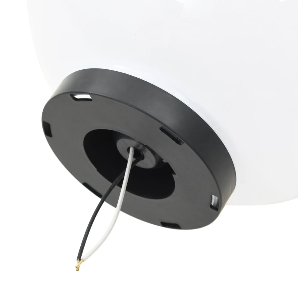vidaXL Lampe à LED sous forme de boule 2 pcs Sphérique 30 cm PMMA