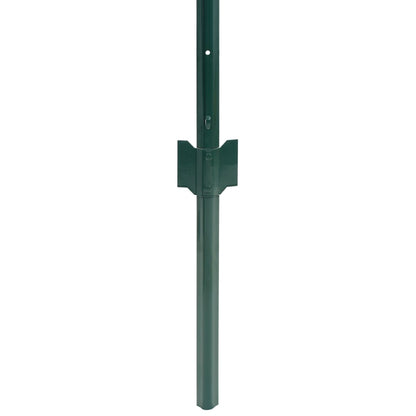 vidaXL Clôture Euro Acier 20x0,8 m Vert