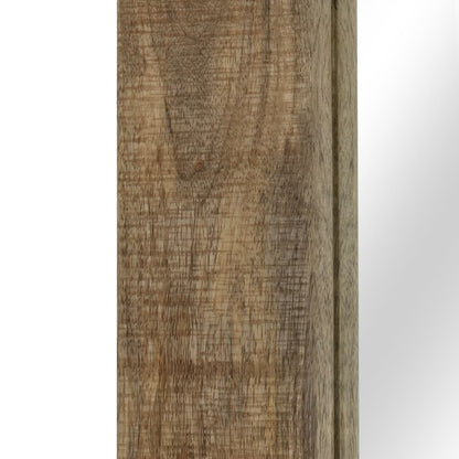 vidaXL Miroir Bois de manguier massif 50 x 80 cm