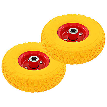 vidaXL Roues de diable 4 pcs Caoutchouc 3.00-4 (245x82)