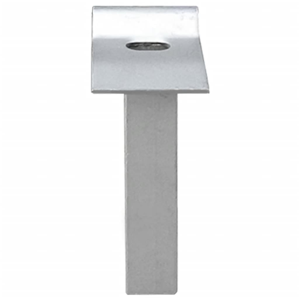 vidaXL Portail en maille Acier galvanisé 289x150 cm Gris