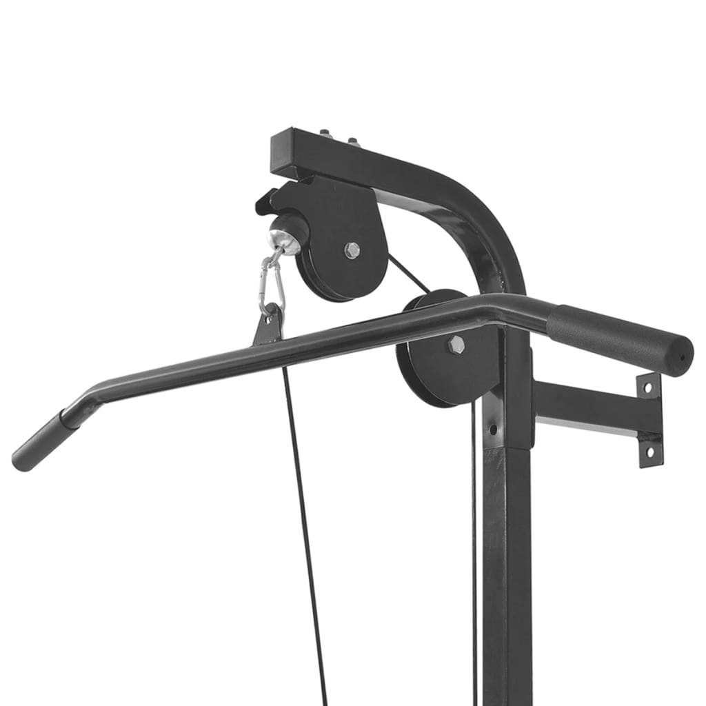 vidaXL Tour de musculation murale avec plaques de poids 40 kg