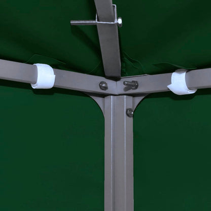 vidaXL Toile supérieure de belvédère 310 g / m² 4 x 3 m Vert