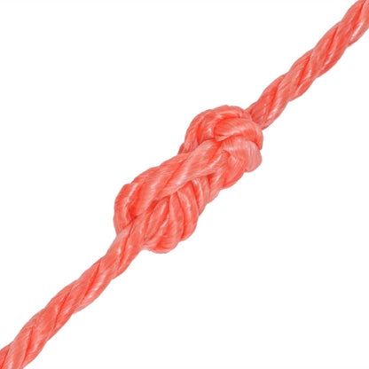 vidaXL Corde torsadée Polypropylène 10 mm 500 m Orange