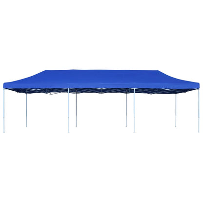 vidaXL Tente de réception pliable 3x9 m Bleu