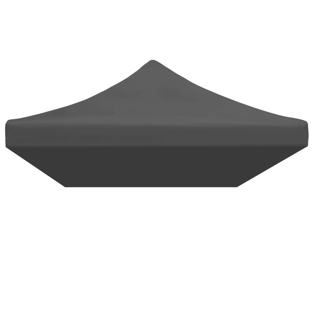 vidaXL Toit de tente de réception 3 x 6 m Anthracite