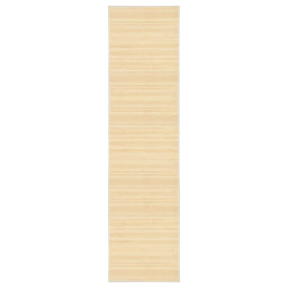 vidaXL Tapis Bambou 80x300 cm Naturel