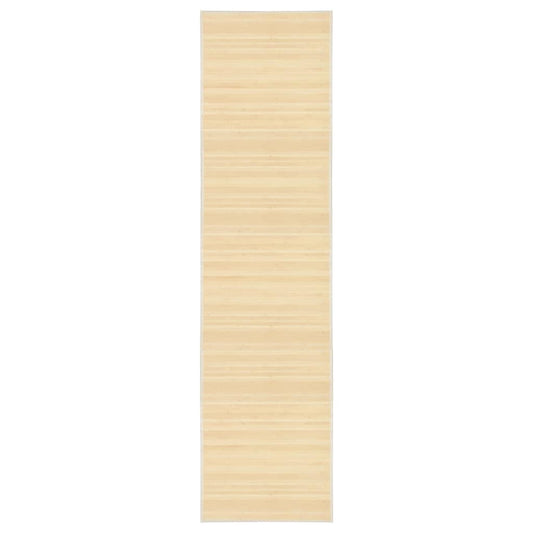 vidaXL Tapis Bambou 80x300 cm Naturel