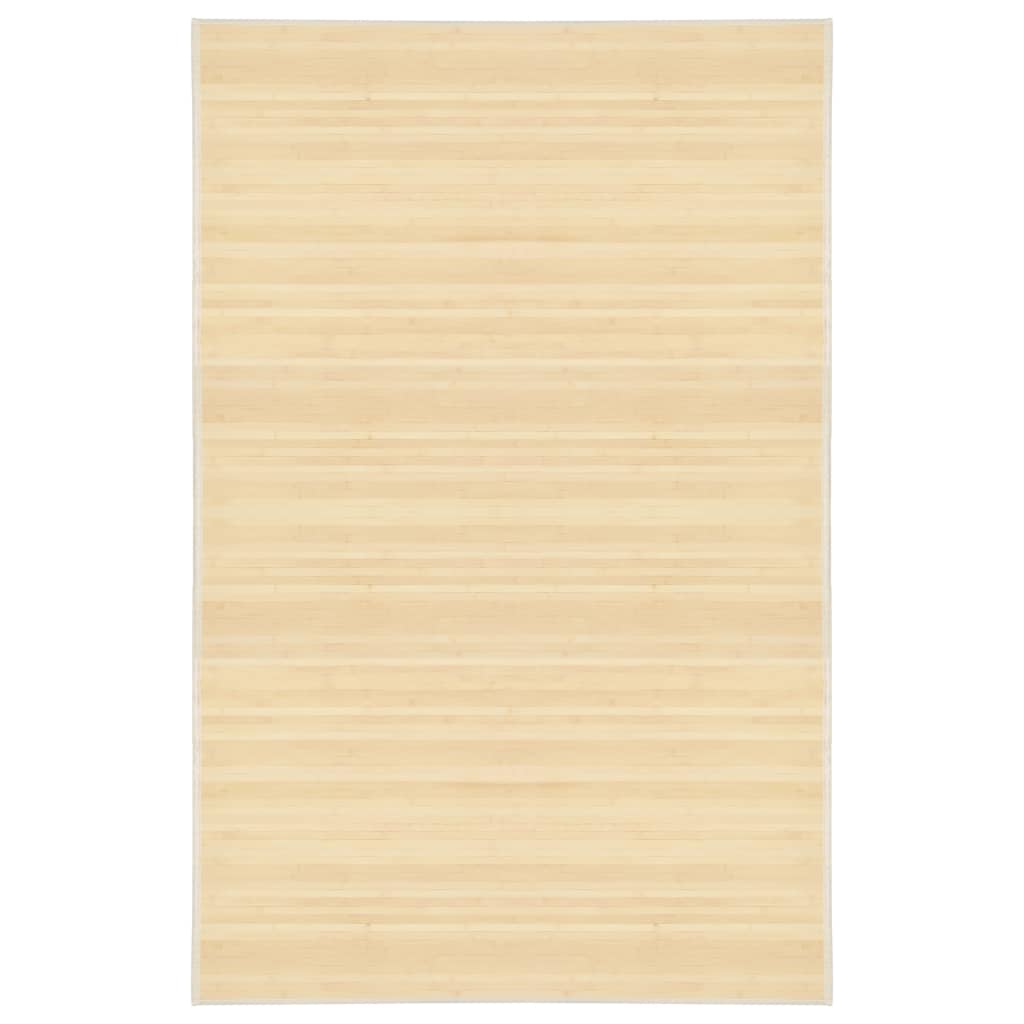 vidaXL Tapis en bambou 100x160 cm Naturel