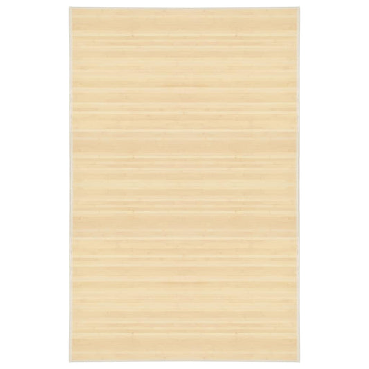 vidaXL Tapis en bambou 100x160 cm Naturel