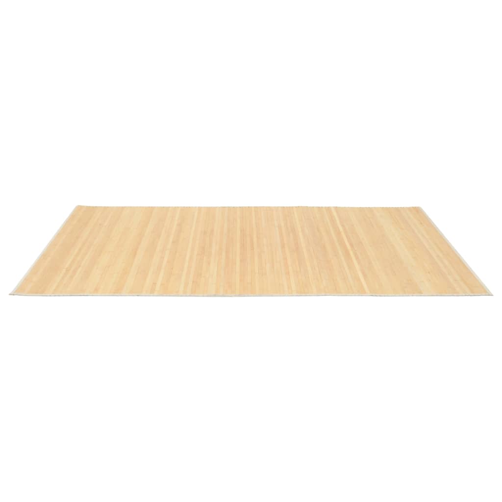 vidaXL Tapis en bambou 100x160 cm Naturel