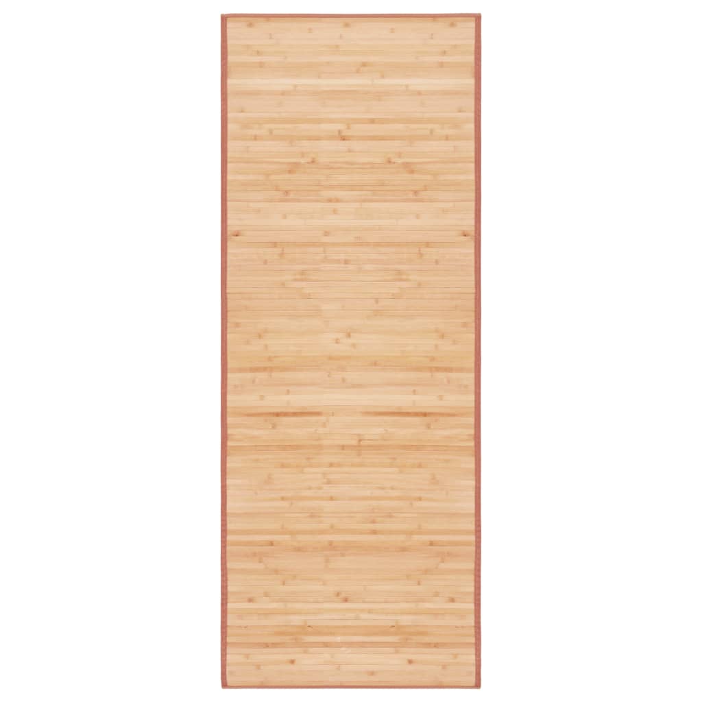 vidaXL Tapis en bambou 80x200 cm Marron