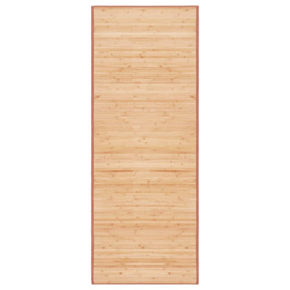 vidaXL Tapis en bambou 80x200 cm Marron