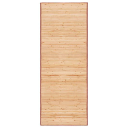 vidaXL Tapis en bambou 80x200 cm Marron