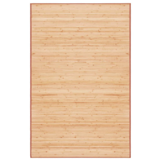 vidaXL Tapis en bambou 100x160 cm Marron