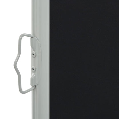 vidaXL Auvent latéral rétractable de patio 120 x 300 cm Noir