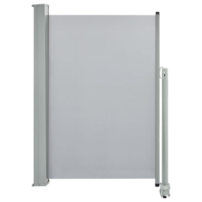 vidaXL Auvent latéral rétractable de patio 120 x 300 cm Gris