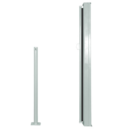 vidaXL Auvent latéral rétractable 120 x 300 cm Noir