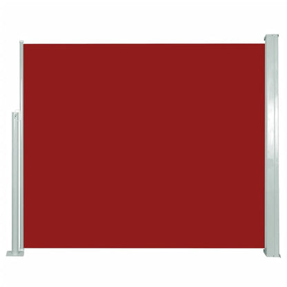 vidaXL Auvent latéral rétractable 120 x 300 cm Rouge
